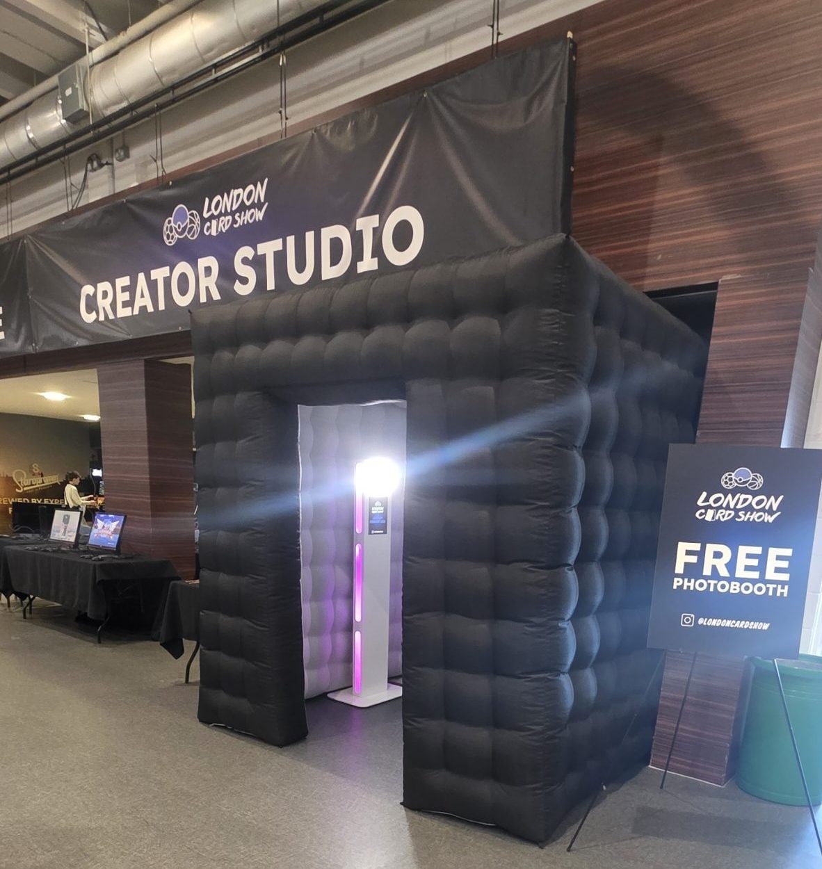 February Booth London Card Show February 2026 — Inflatable Photo Booth at Sandown Park ...