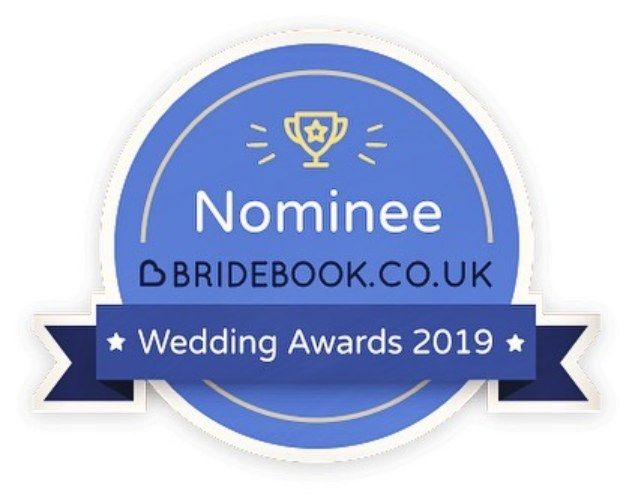 Bridebook Wedding Awards 2019 nominee