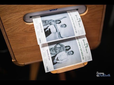 Newspaper Cover Photo Booth – Become the Star of Your Own Story!