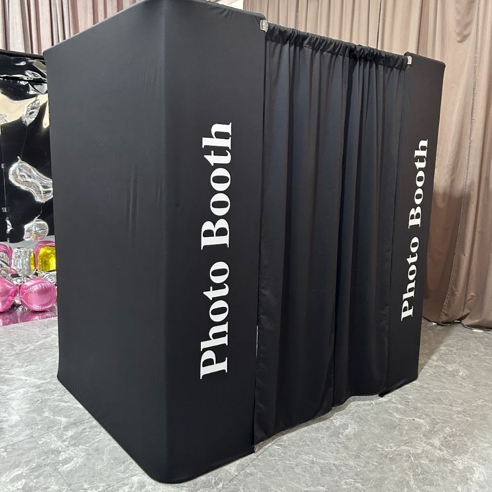 Party Booth Photo Booth Black Exterior Product Shot 1