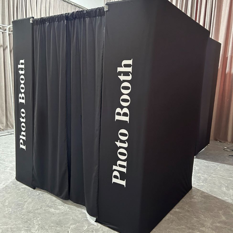 Party Booth Photo Booth Black Exterior Product Shot 3