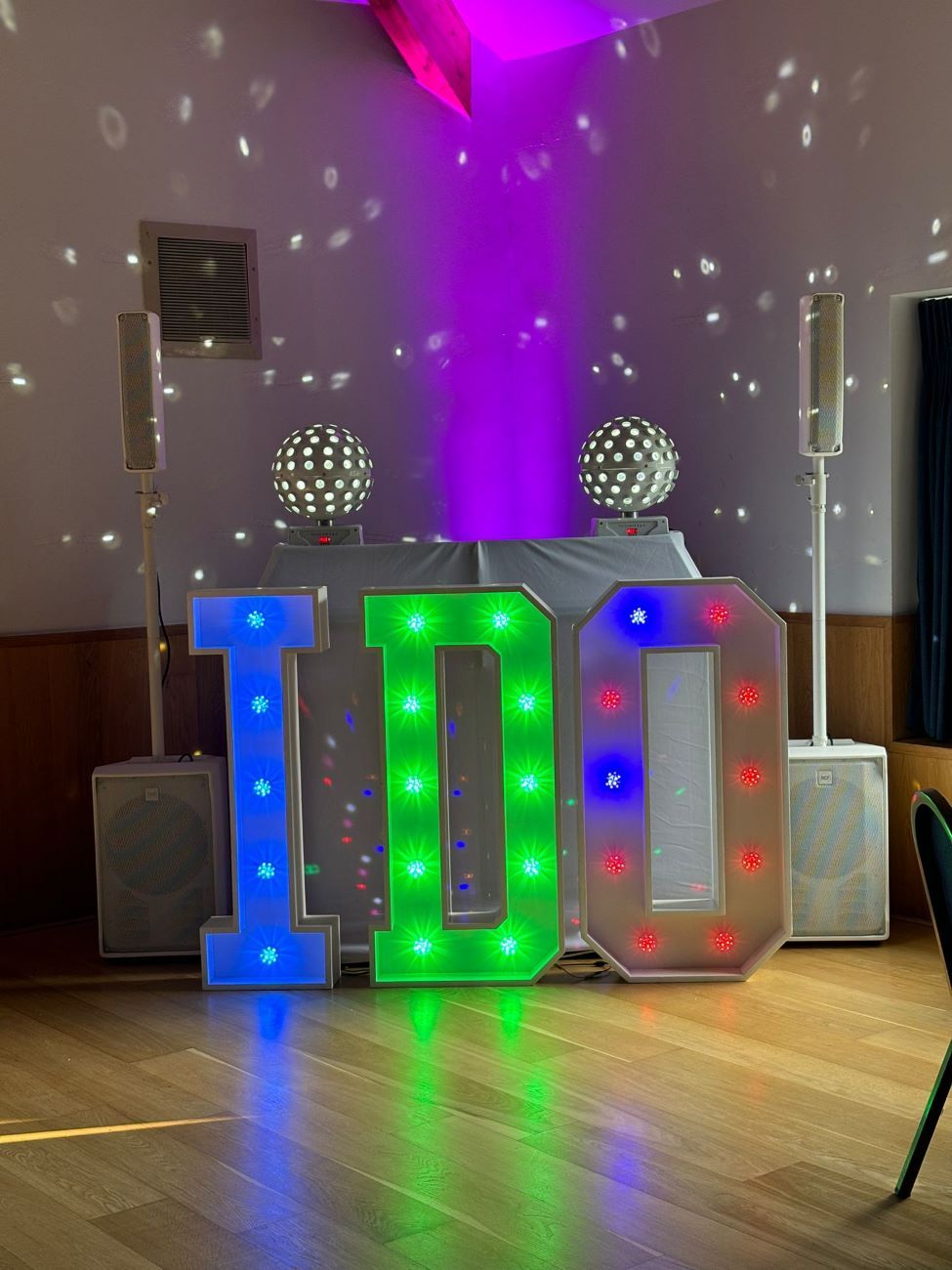 Dj Hire Light Up I Do Letters Add On