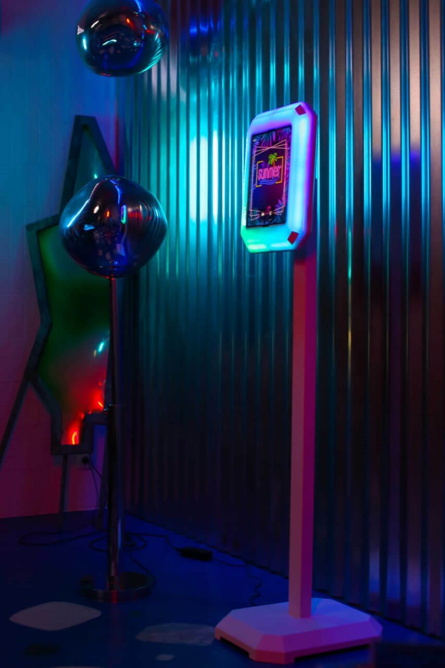 Kids Selfie Pod Photo Booth Product Shot Styled Set