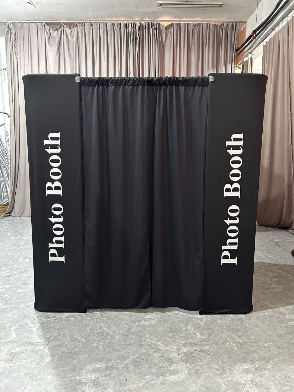 Party Booth Photo Booth Black Exterior Product Shot 2