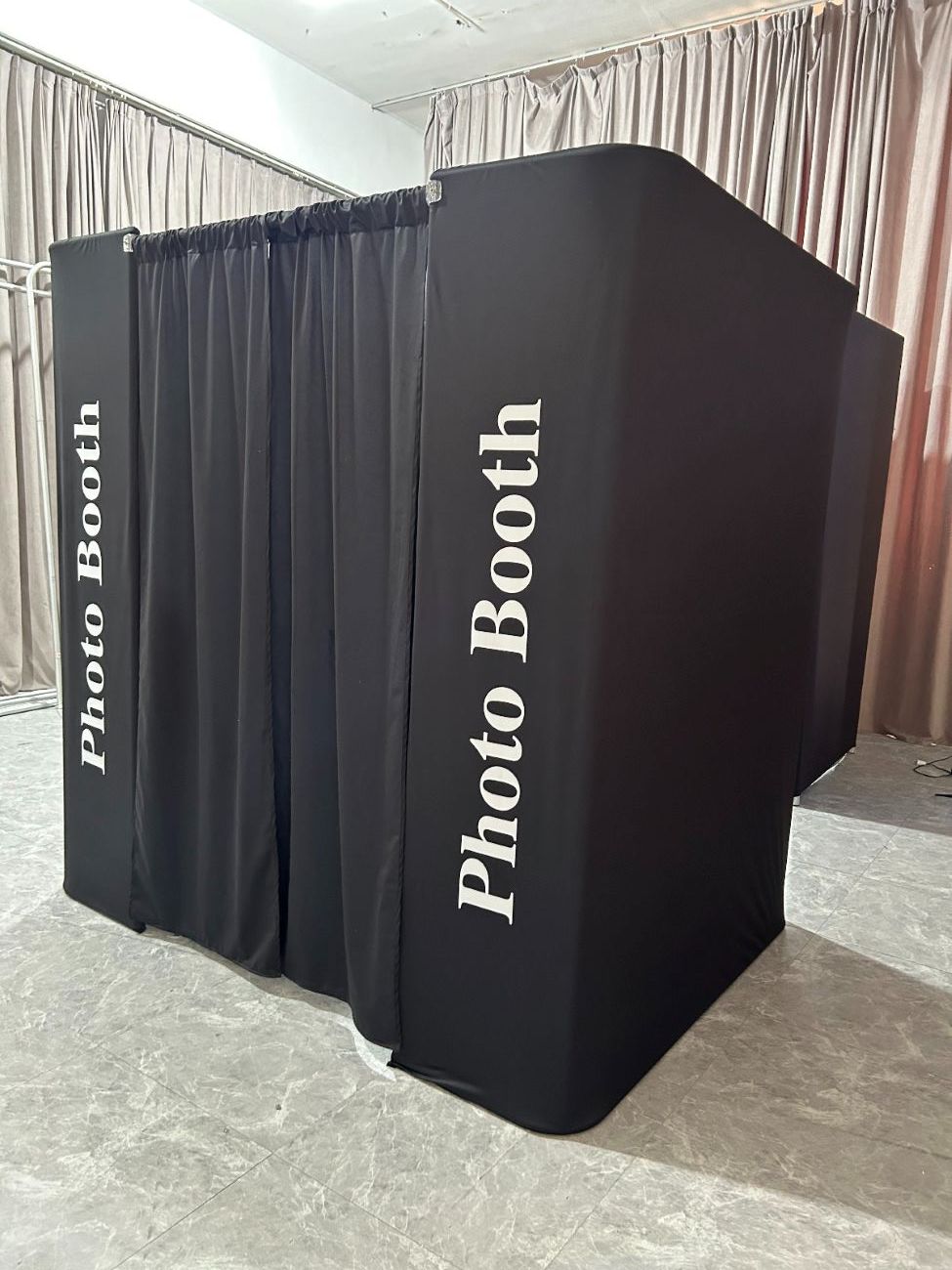 Party Booth Photo Booth Black Exterior Product Shot 3