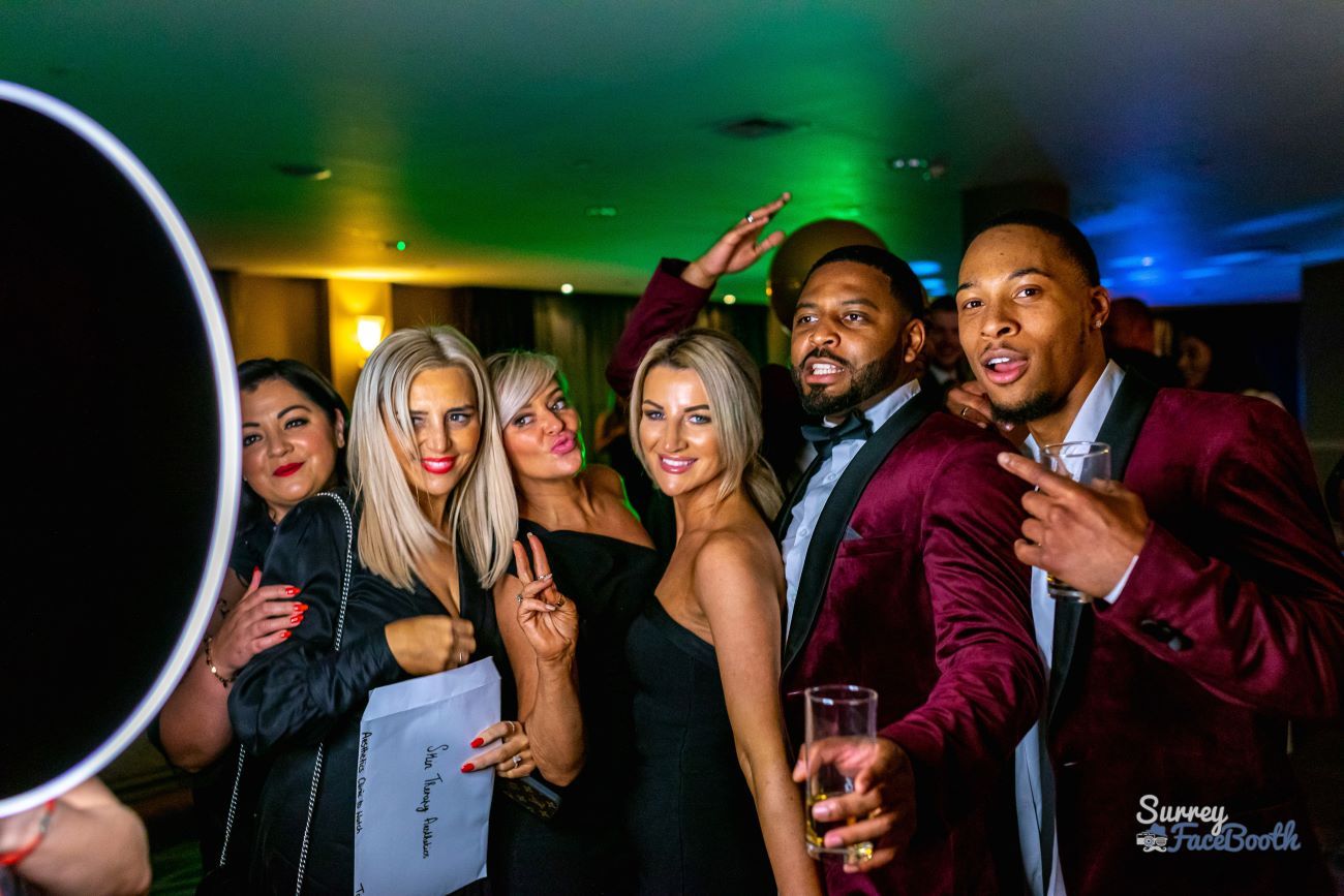 Ring Roamer Corporate Black Tie Group Peace Signs