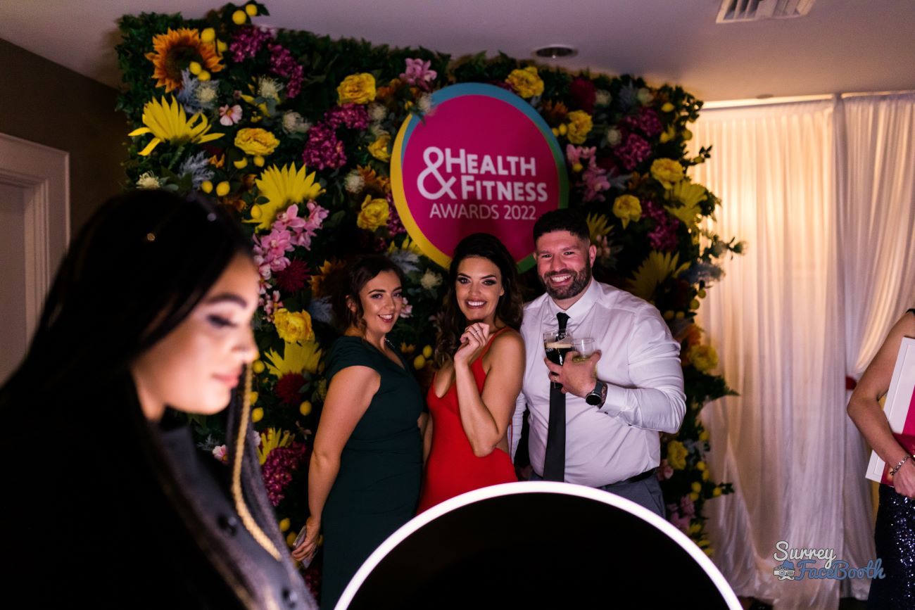 Ring Roamer Health Fitness Awards Floral Photo Wall