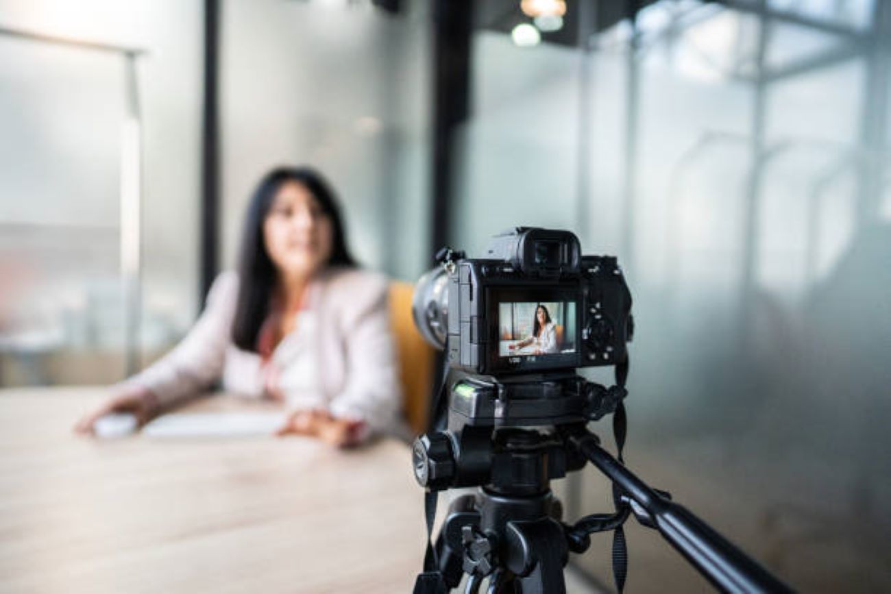 Event Videography Corporate Interview Tripod Setup
