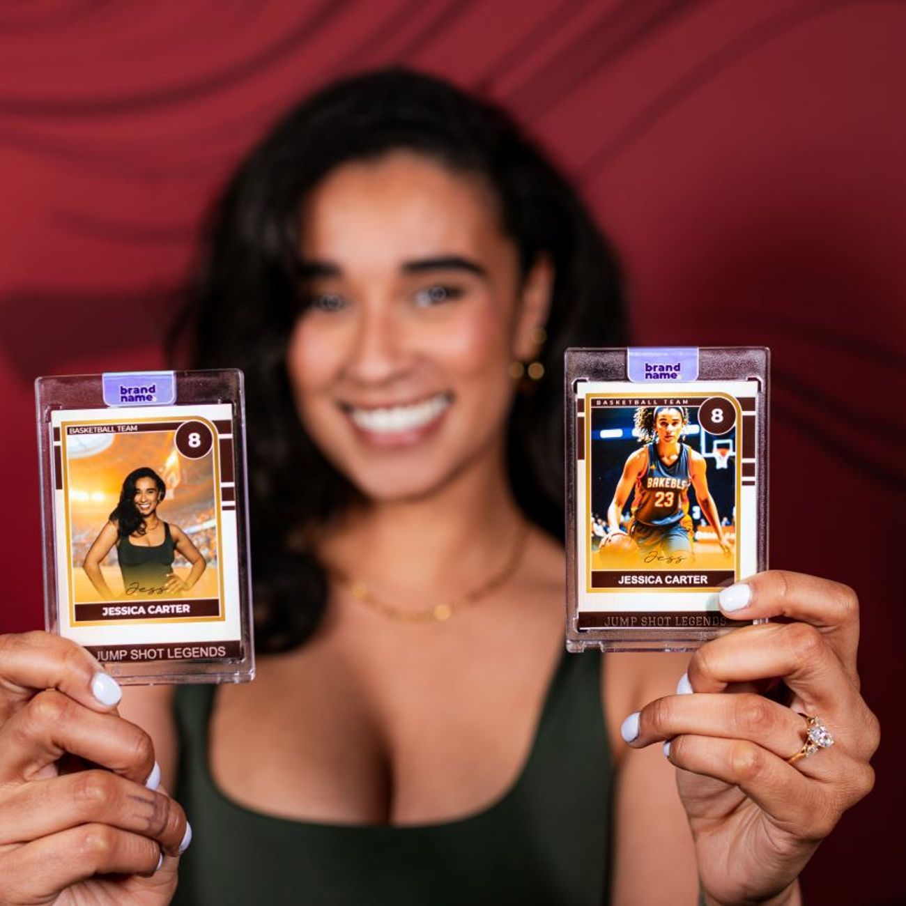Sports Trading Card Female Guest Basketball Cards