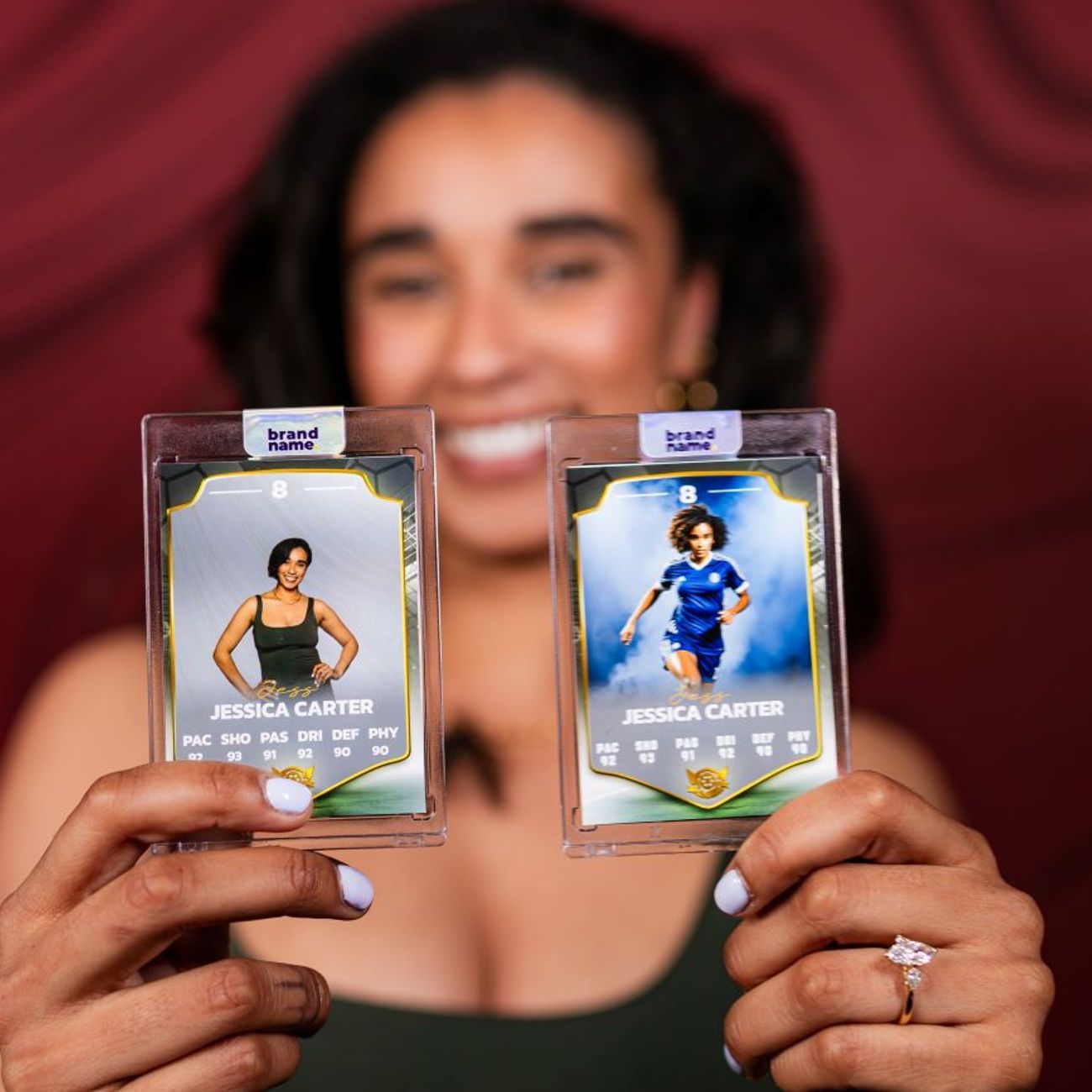 Sports Trading Card Female Guest Soccer Ultimate Team Cards