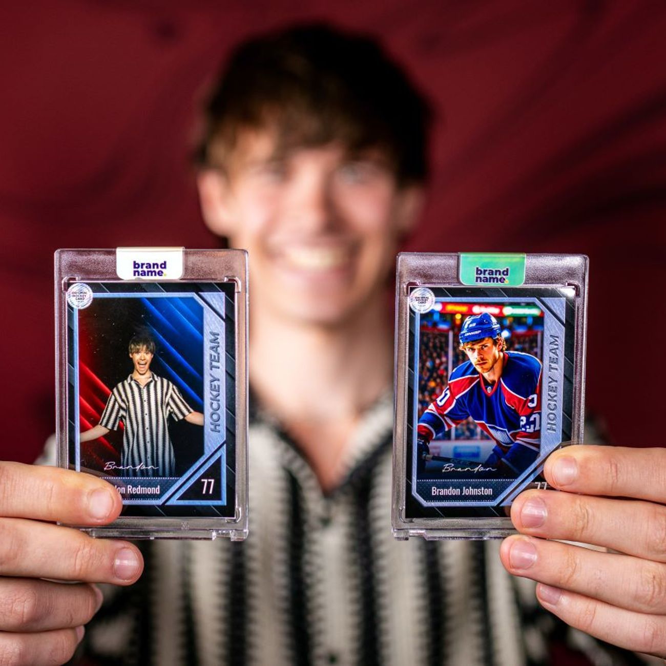 Sports Trading Card Male Guest Hockey Cards